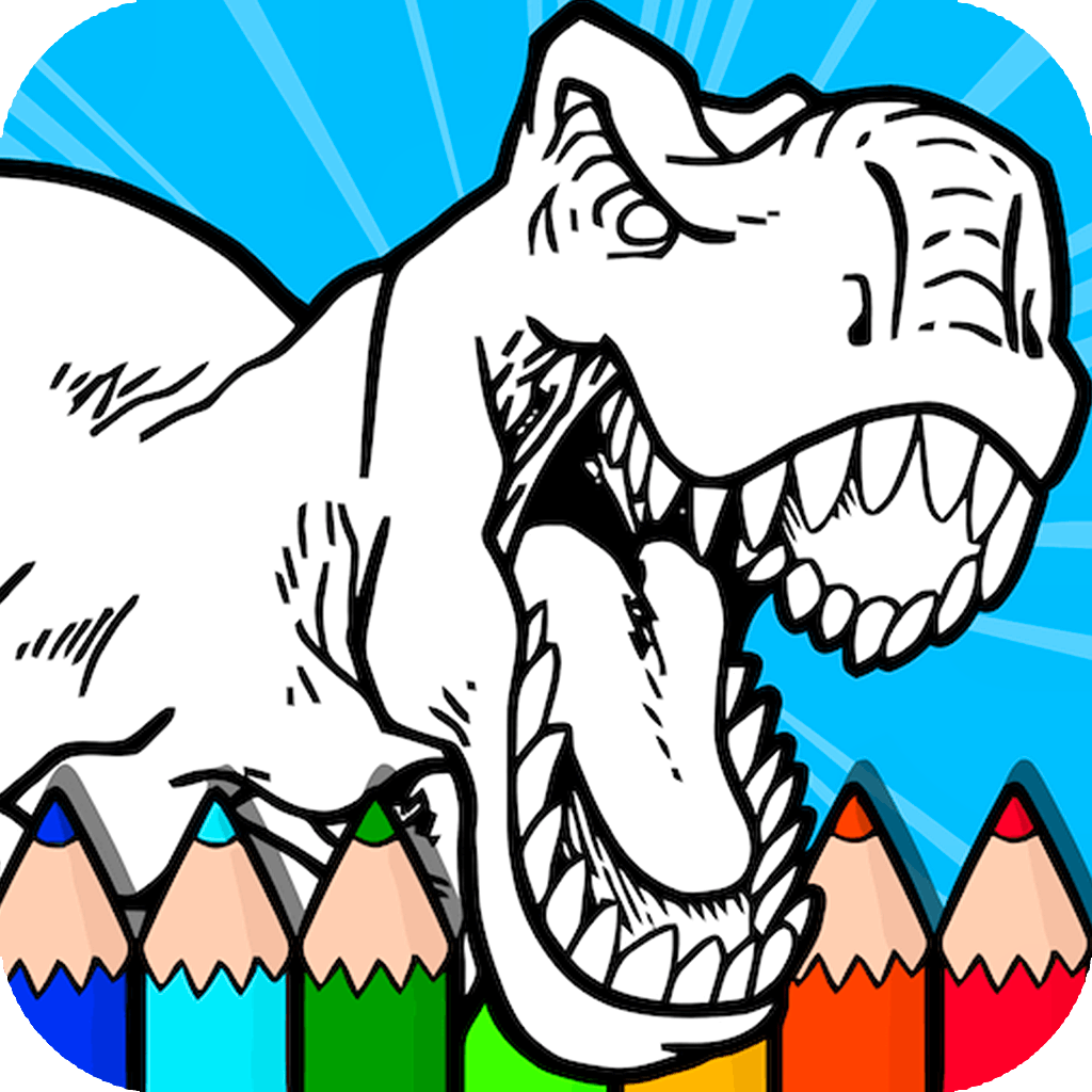 Coloring Dinosaurs for Kids